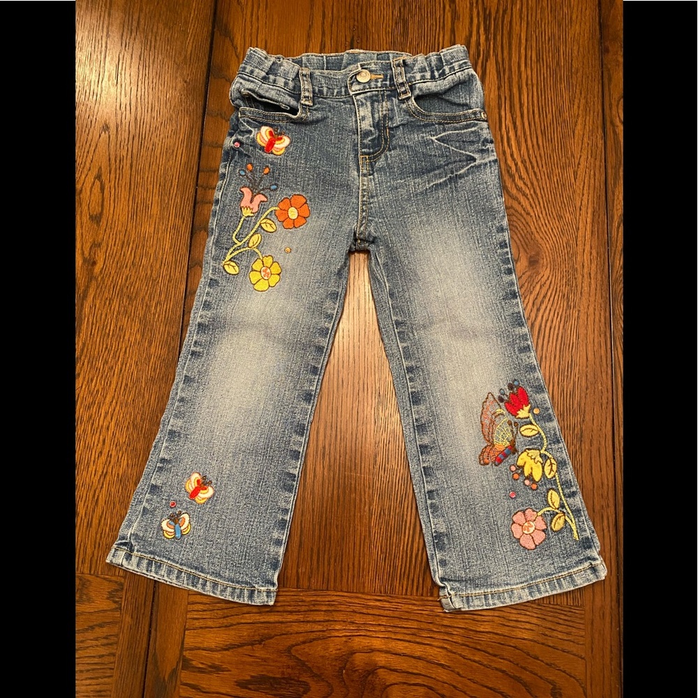 Gorgeous Multi- Color Stitched Denim Jeans